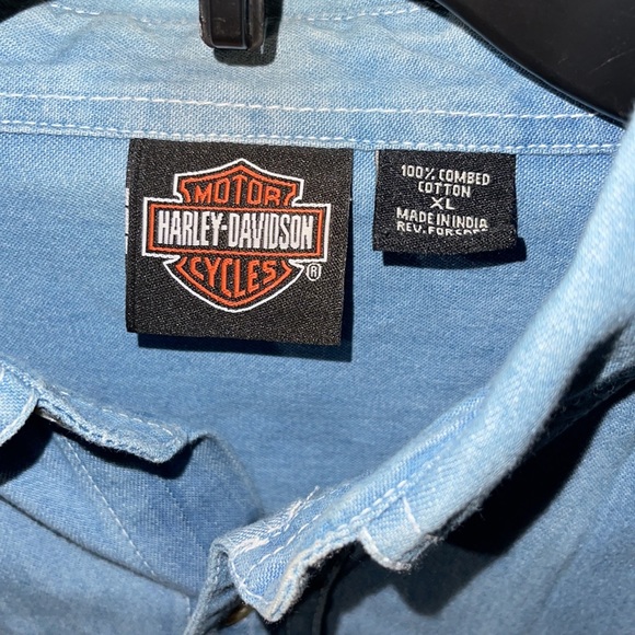 Harley Davidson Button Down - Picture 3 of 4